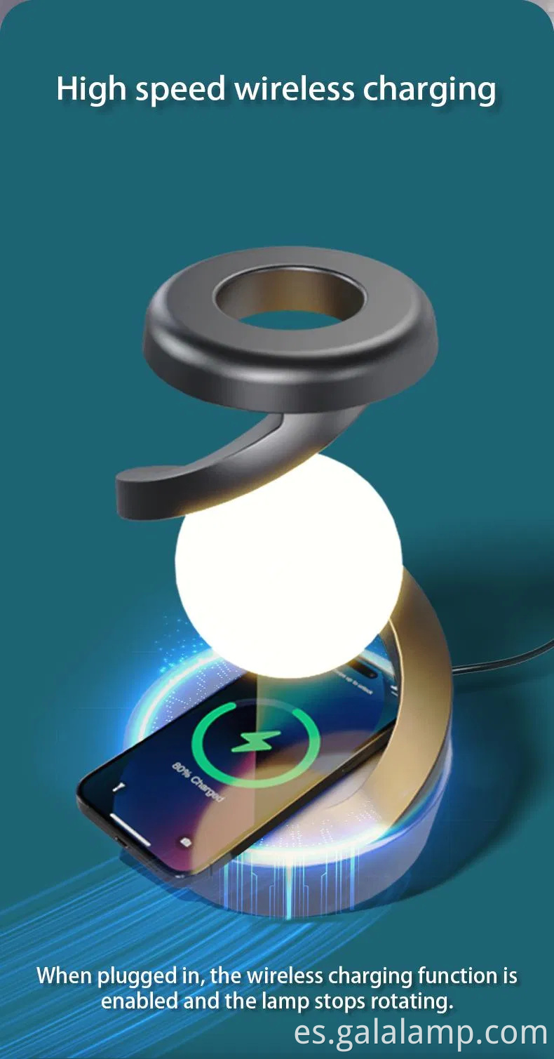 Elegante lámpara de suspensión giratoria de escritorio para alivio y decoración del estrés